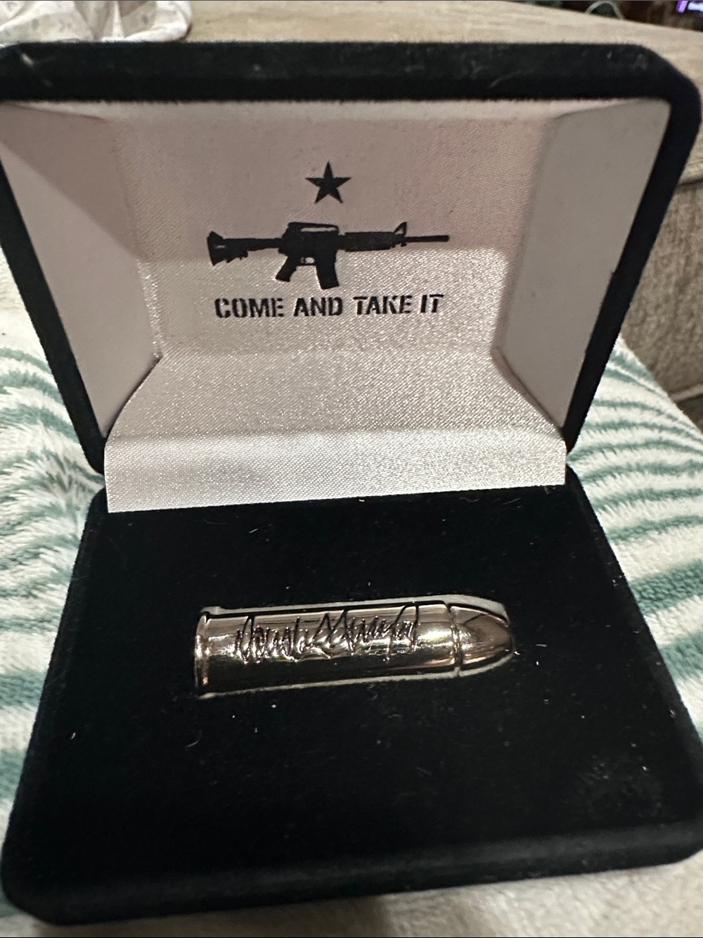 Trump 2016 “Come and Take it” Political Memorabilia w/ Presentation Box